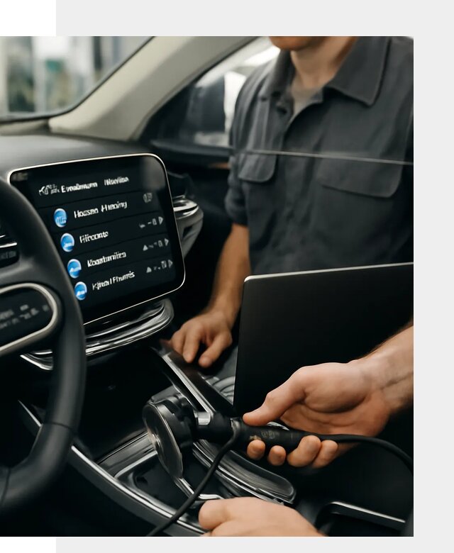 Установка приложений Geely для мультимедиа автомобиля в Видном