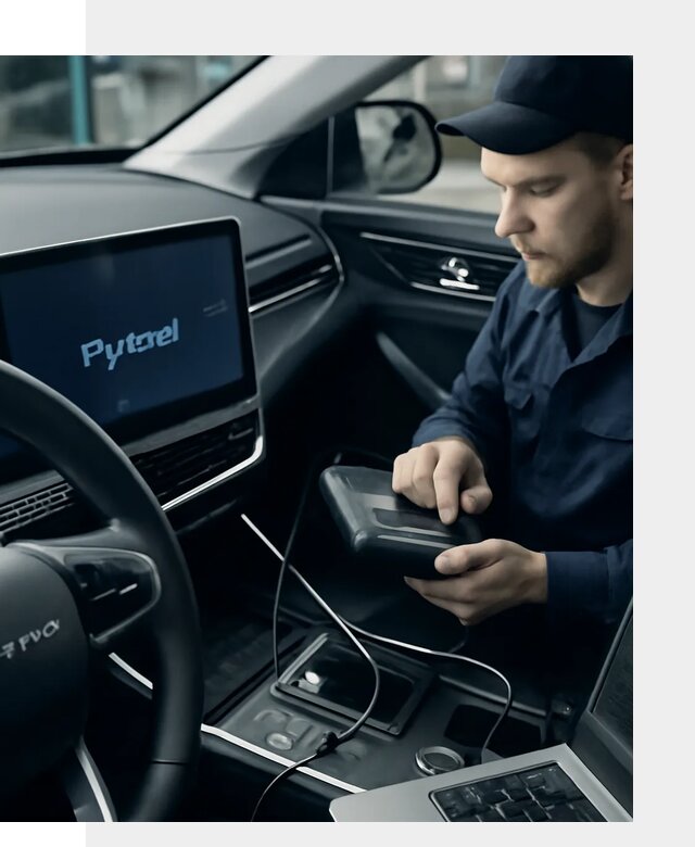 Русификация автомобилей Jetour с адаптацией меню в Видном