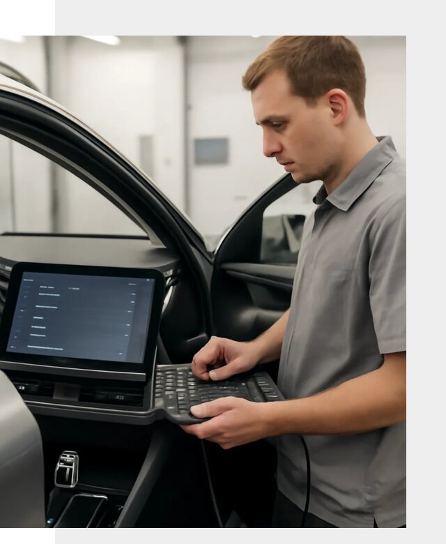 Русификация мультимедиа автомобилей Lynk Co в Видном