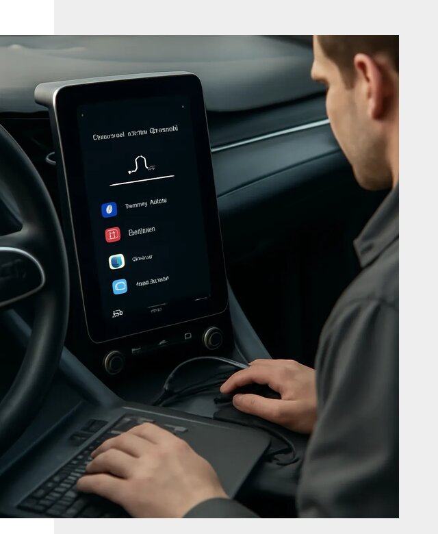Установка приложений Lynk Co на автомобиль в Видном