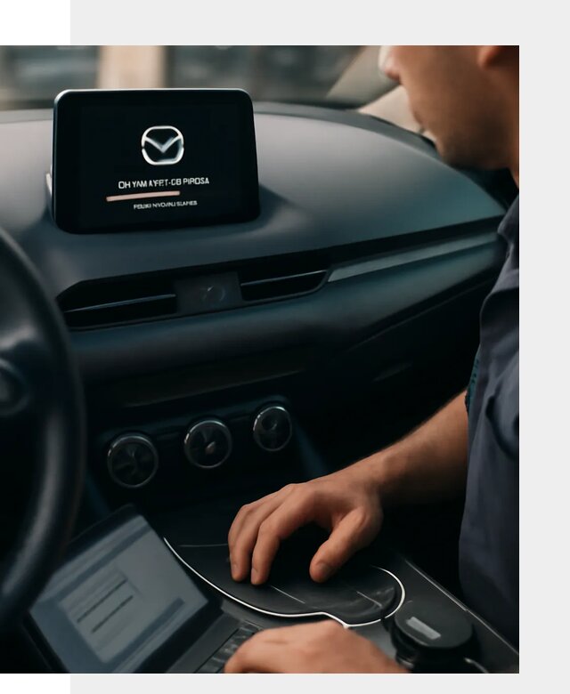 Установка приложений Mazda на мультимедийную систему в Видном